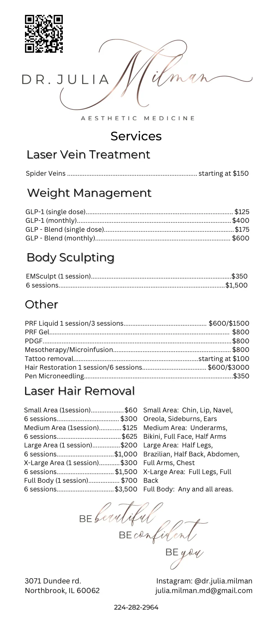 Services Menu 2
